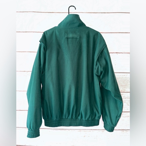 Vintage Outer Banks Men’s Full-Zip Jacket - Size Medium Classic Retro Dark Green - Picture 2 of 5